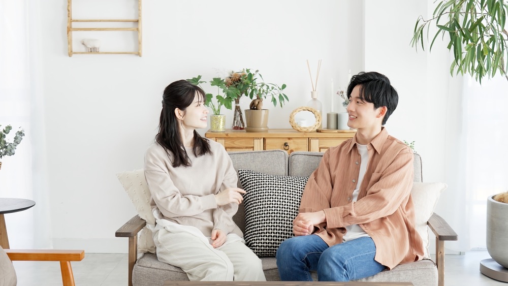 結婚後も気持ちを話し合う日本人夫婦